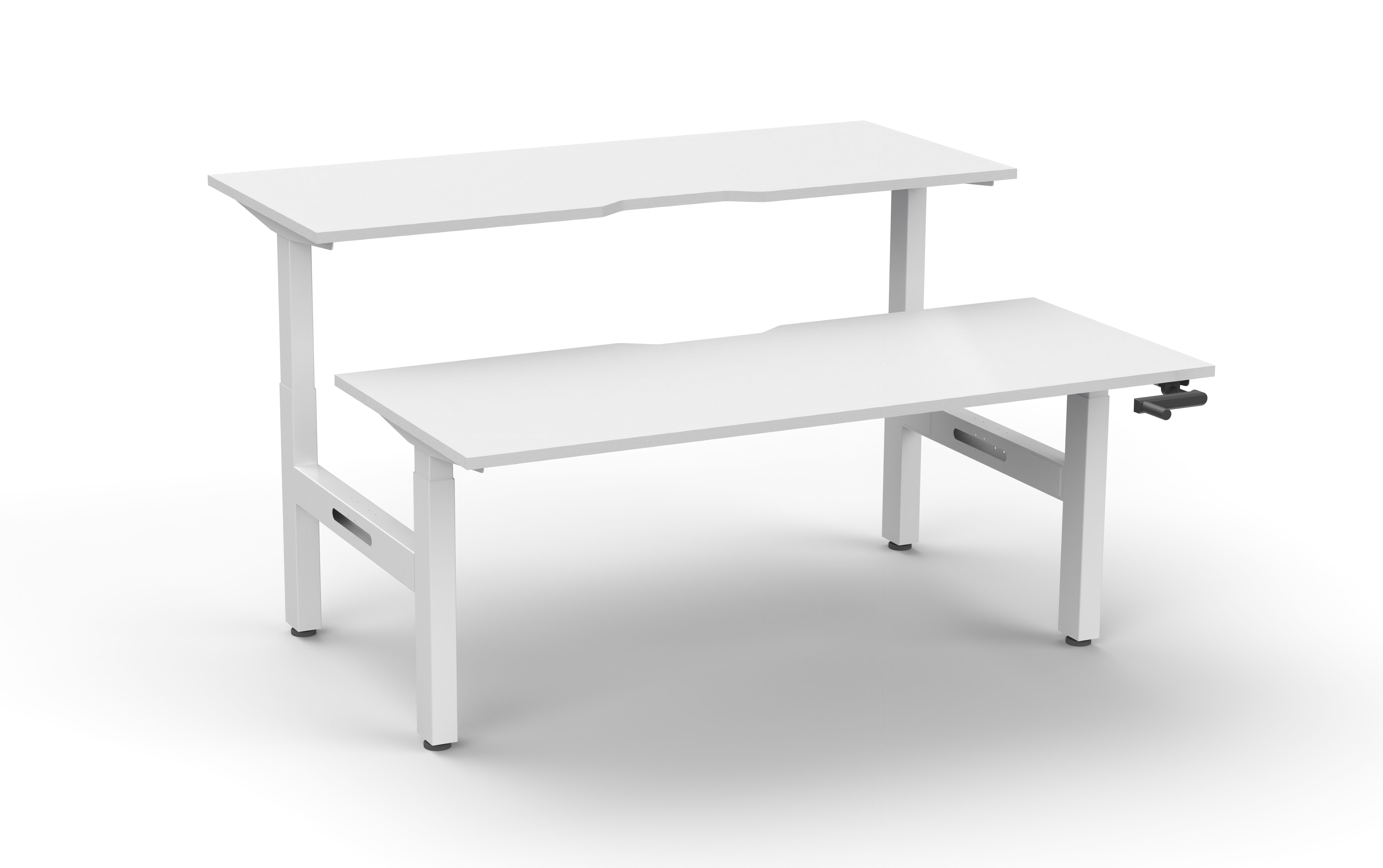 Boost Crank Double Sided Sit-Stand Workstation